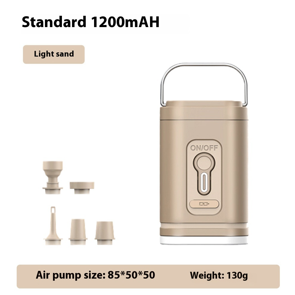 Portable Electric Air Pump with Light
