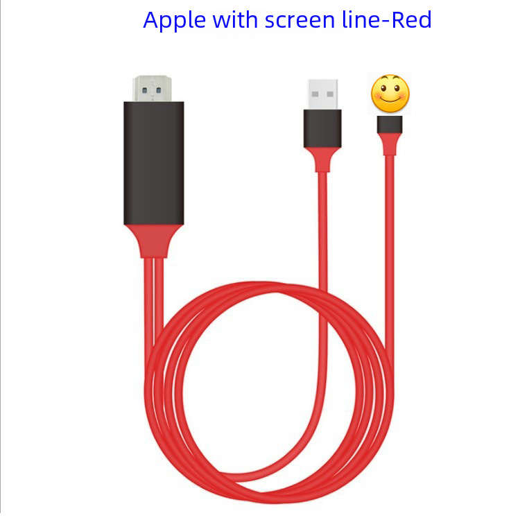 Phone Screen Mirroring Cable for Android & iOS Devices