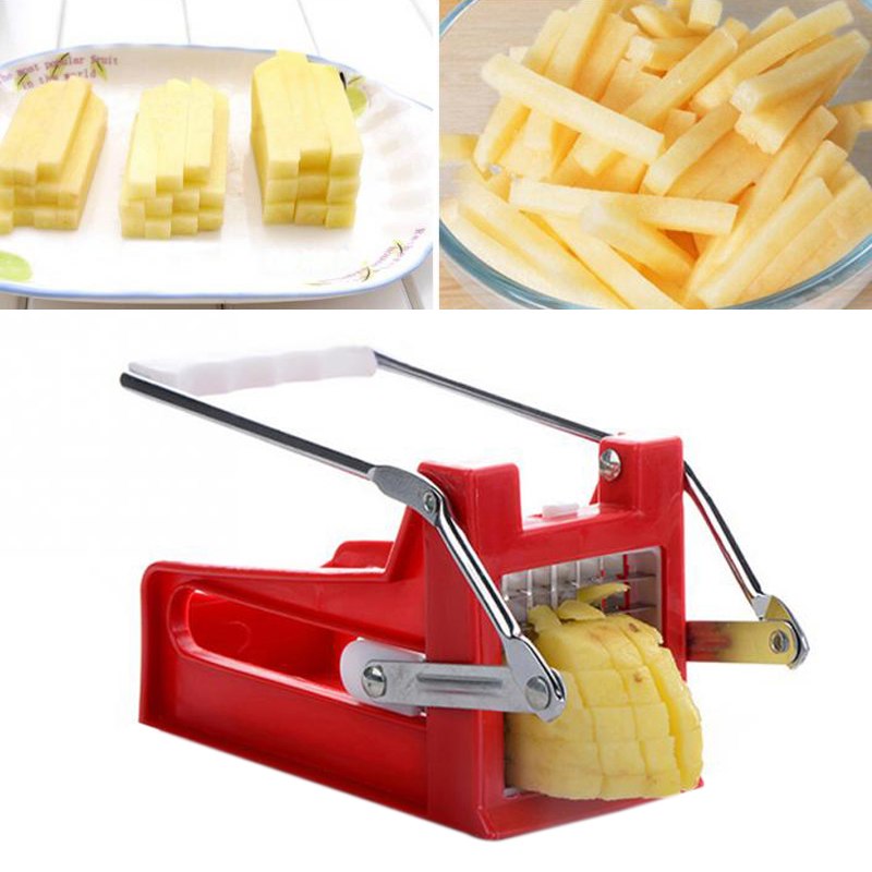 Cortador de Papas Fritas Profesional de Palanca