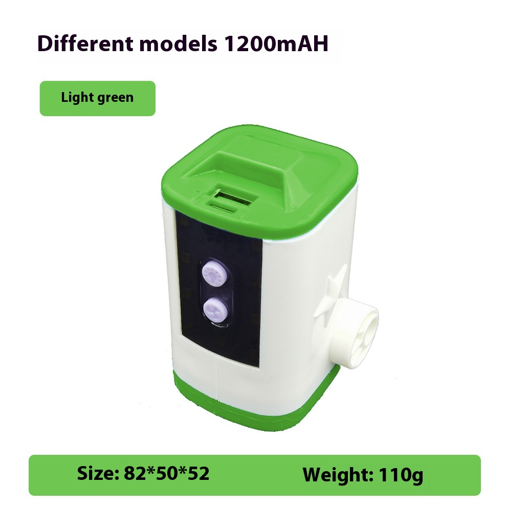 Portable Electric Air Pump with Light