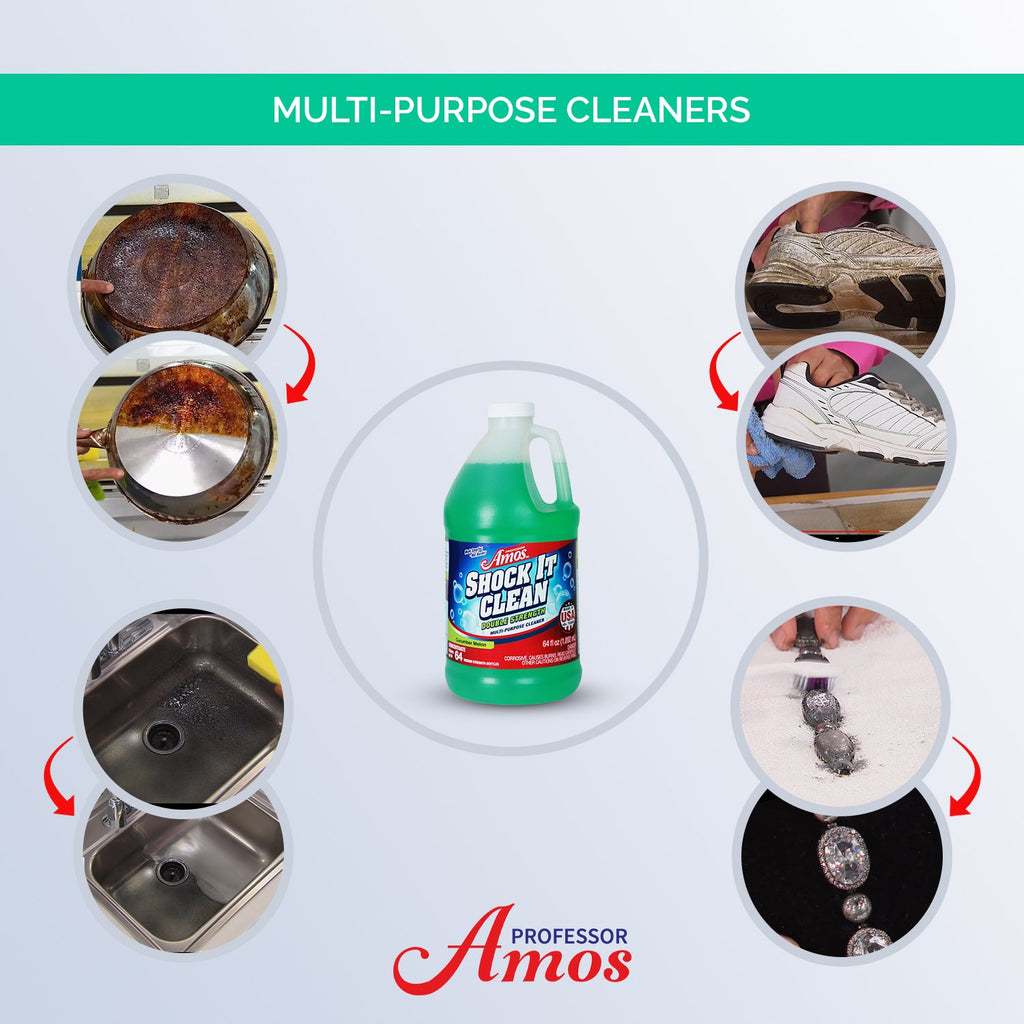Professor Amos Shock It Clean — Limpiador Multiusos Concentrado
