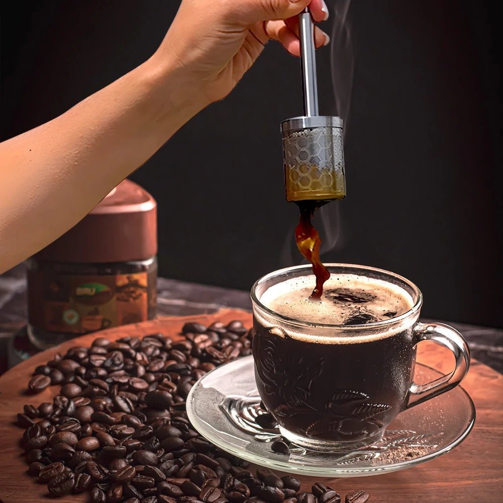 🏷 Cafetera Portátil de Presión Premium