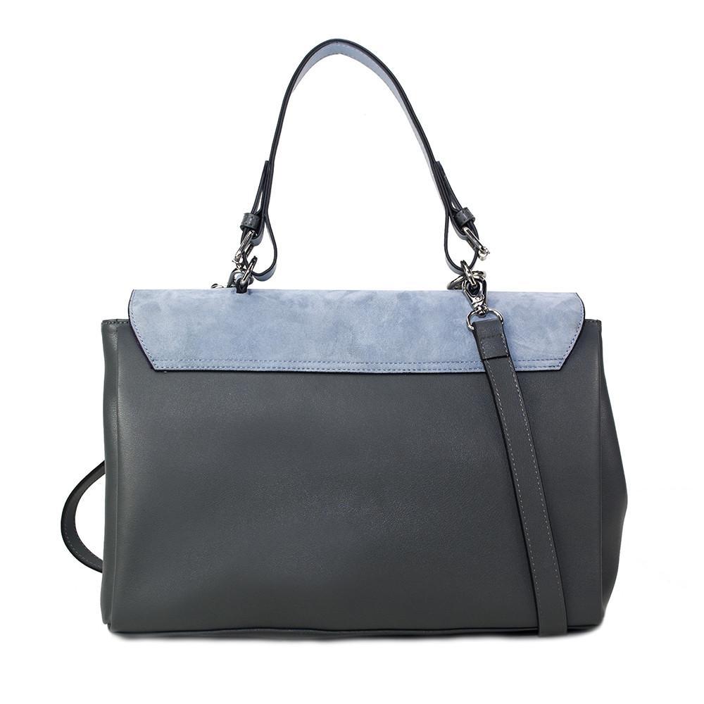 Bolso de Mano de Cuero Simonetta Elegante