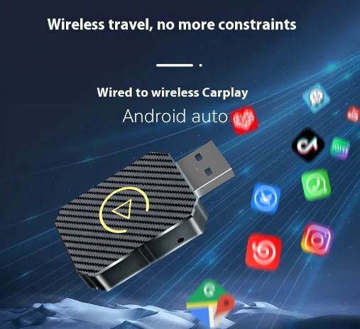 Adaptador Inalambrico para carply y android auto