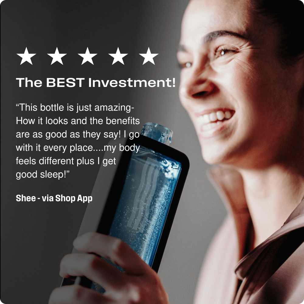 ECHO Flask — Botella de Agua de Hidrógeno Inteligente Premium