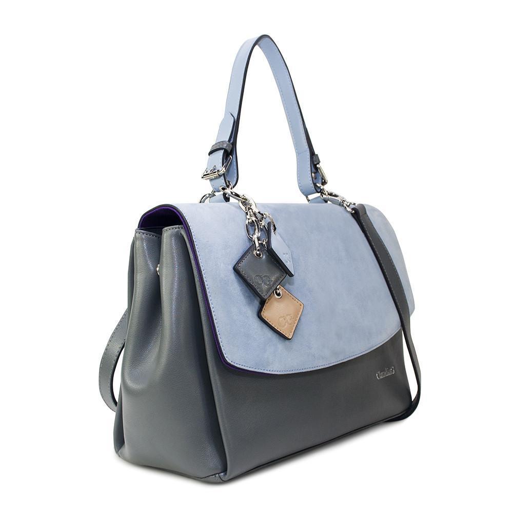 Bolso de Mano de Cuero Simonetta Elegante