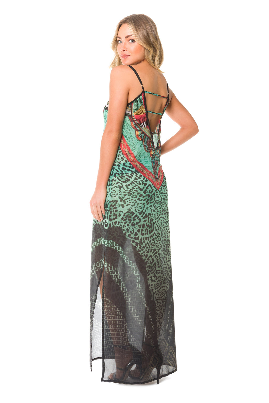 Vestido Largo Elegante Estilo Africano