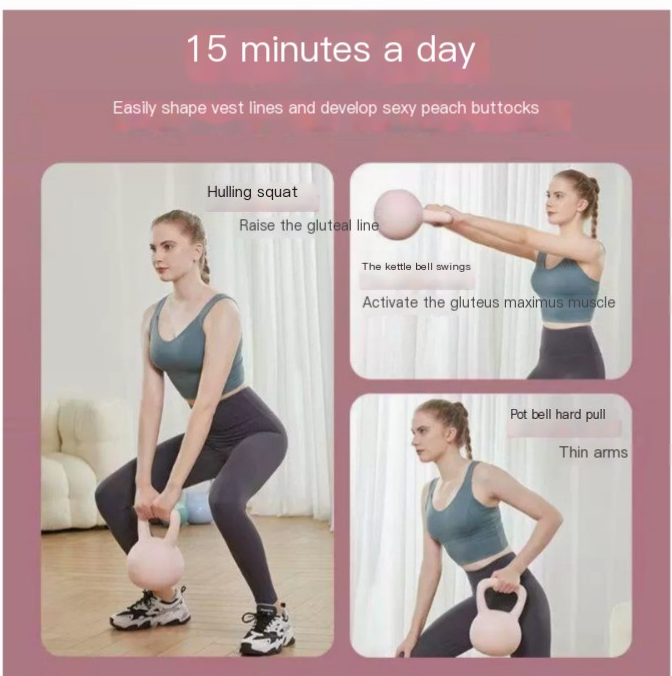 Women's Fitness Home Kettlebell