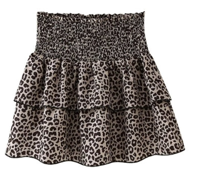 🏷 Falda con Estampado de Leopardo de Moda