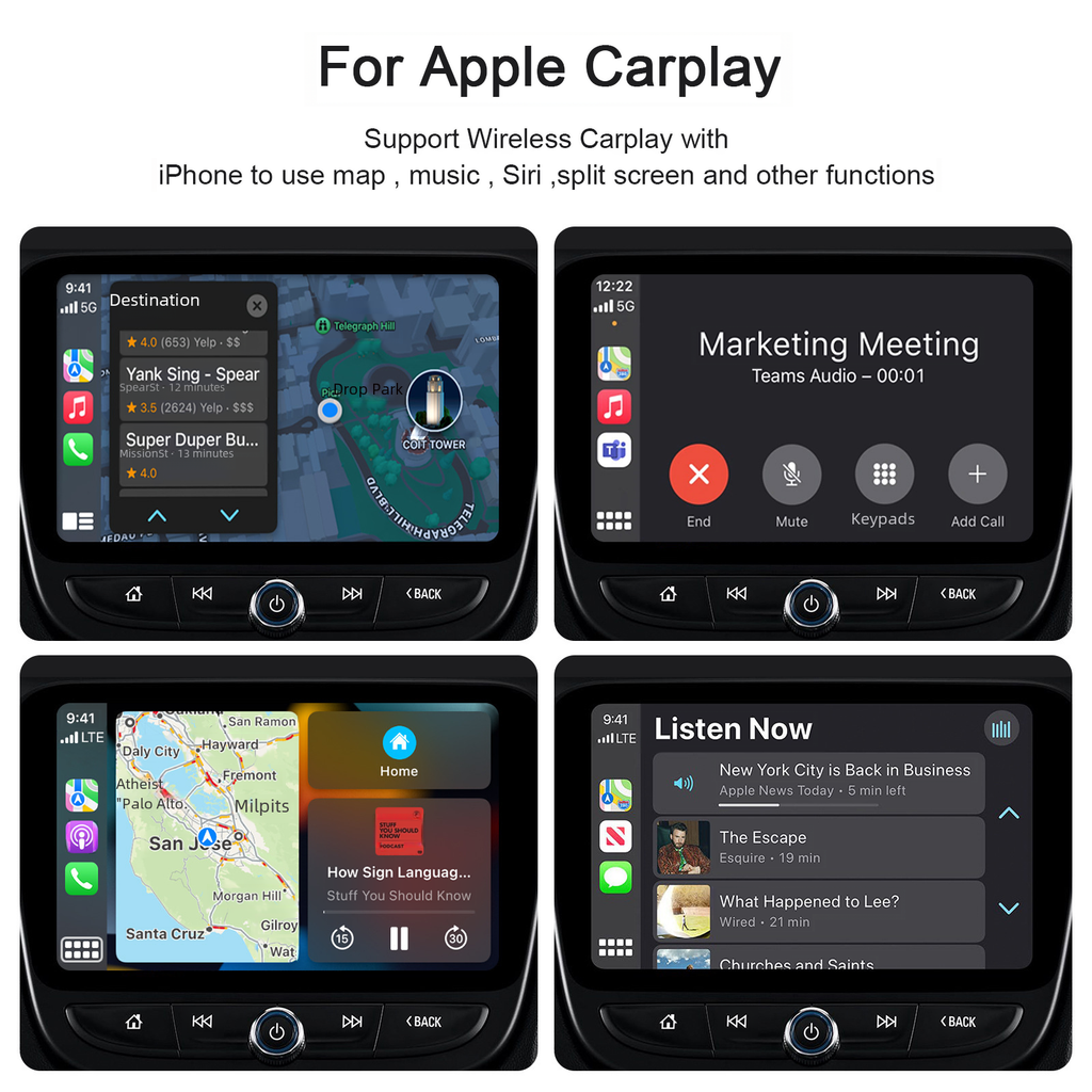 Adaptador CarPlay Inalámbrico Apple Premium