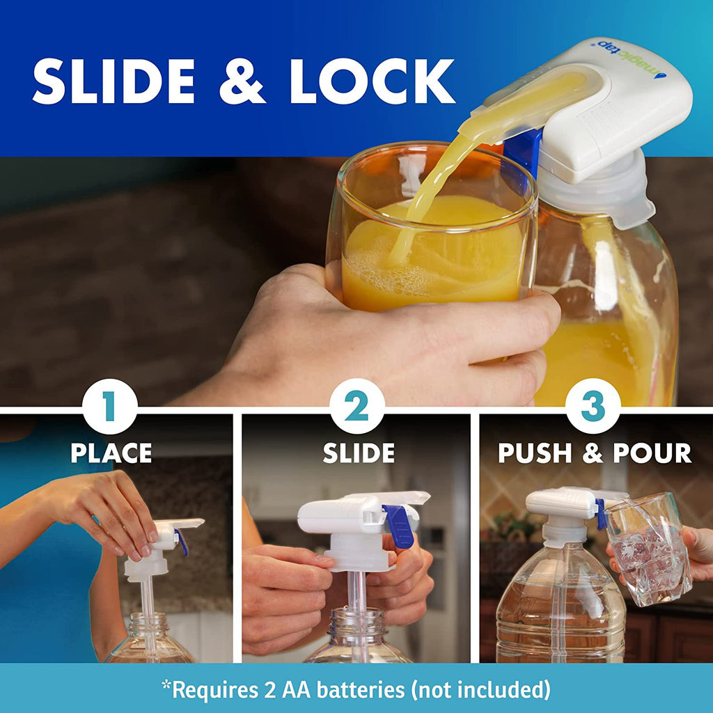 Magic Tap Electric Drink Dispenser Straw for Home Use