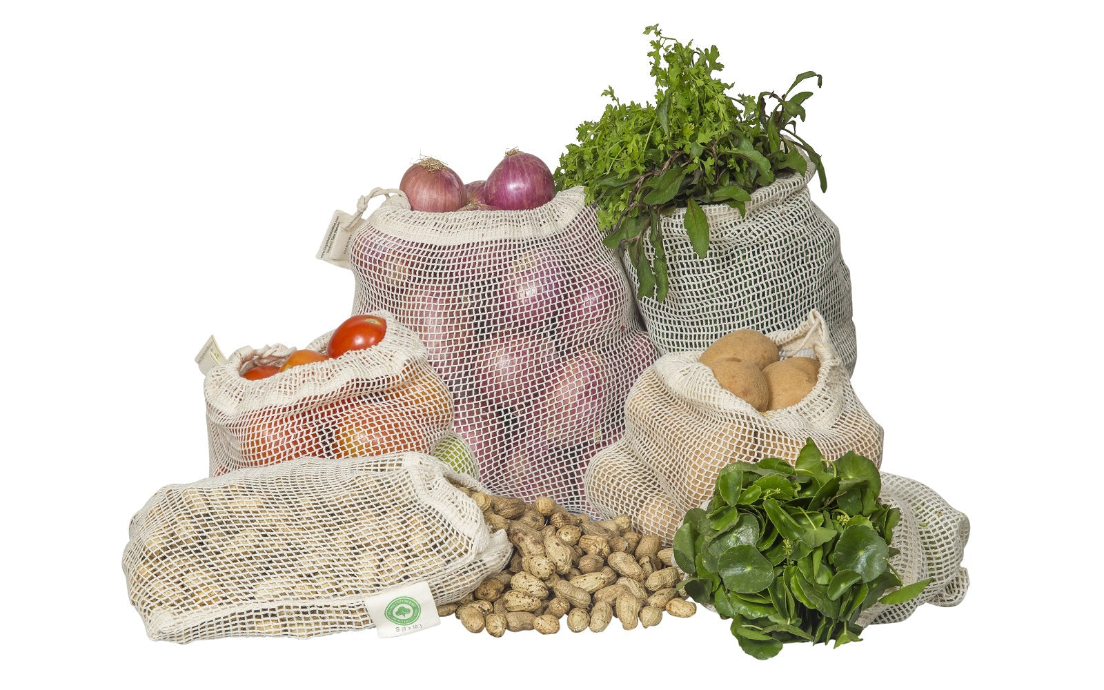Bolsas de Malla Ecológicas para Verduras